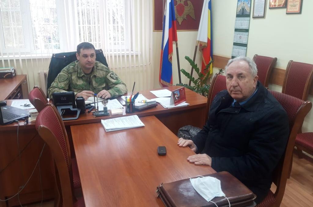Григорий Фоменко посетил военный госпиталь войск национальной гвардии